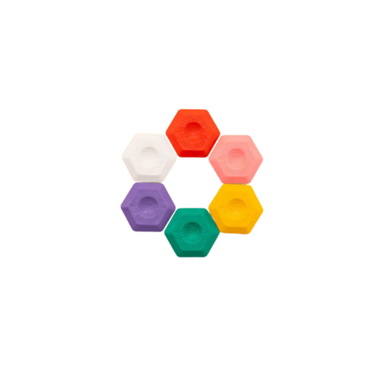 Hexagonal Eraser Singles