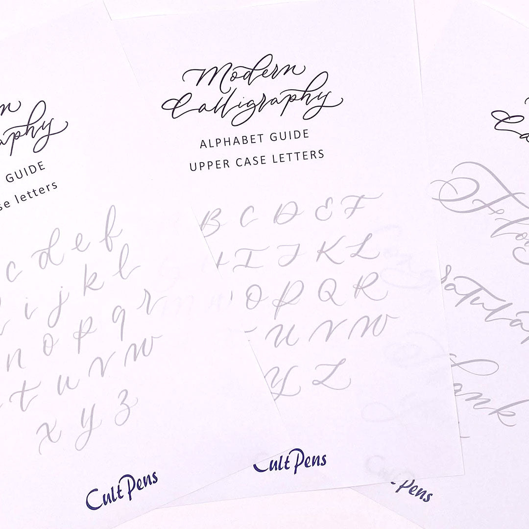 Cult Pens Modern Calligraphy Set and Guide
