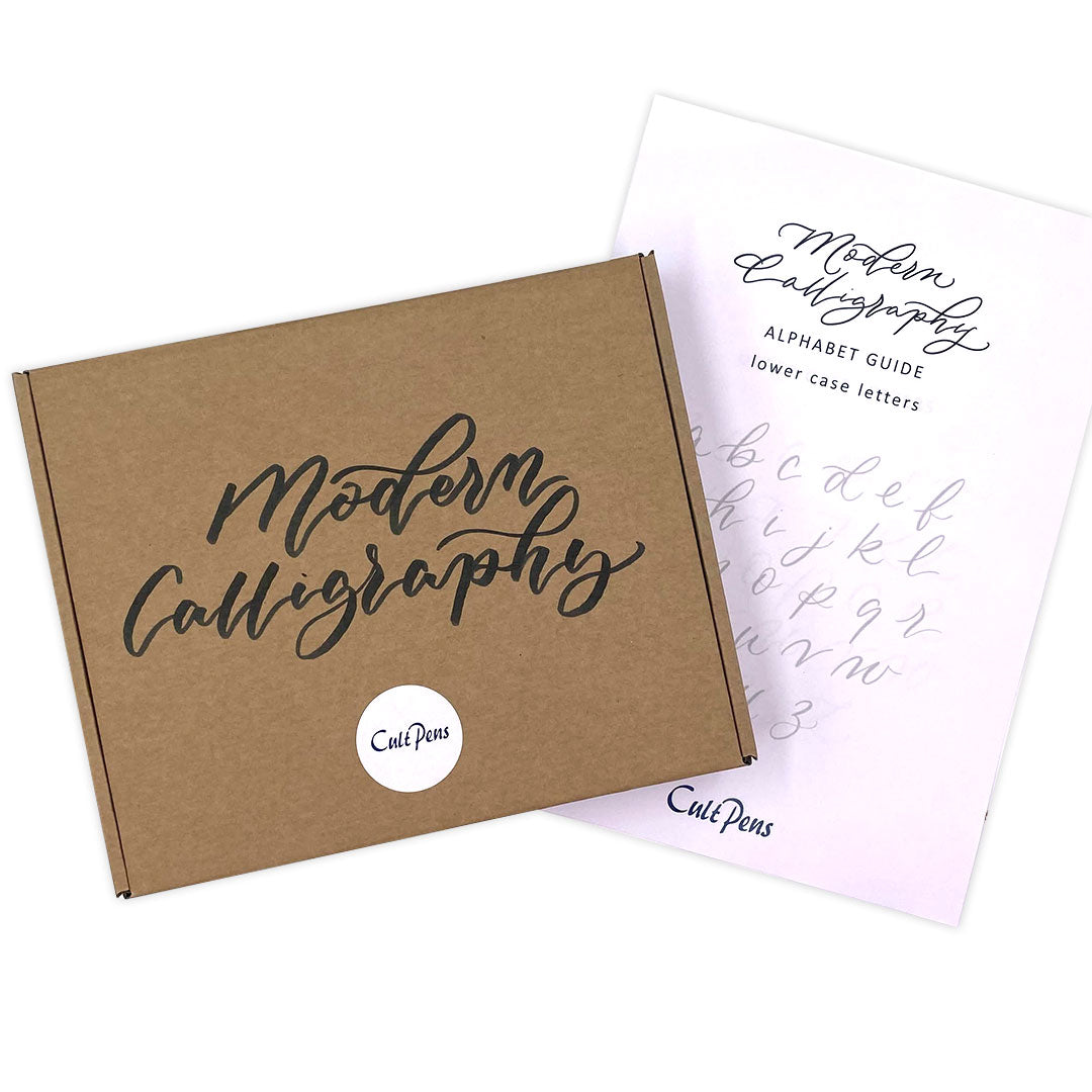 Cult Pens Modern Calligraphy Set and Guide