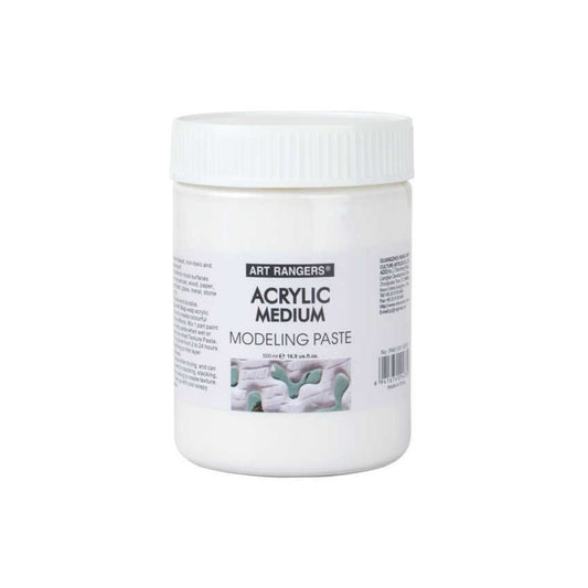 Modeling Paste Premium Mediums - 500ml - Art Rangers