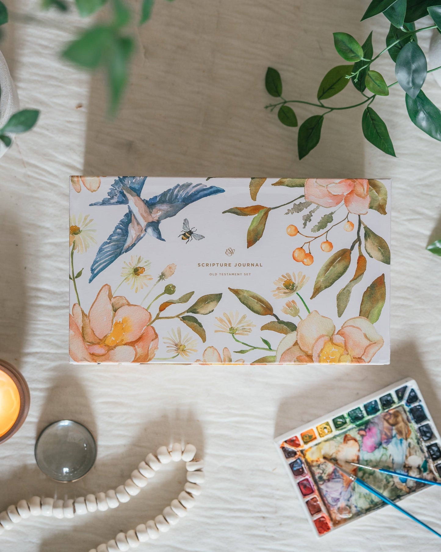 ESV Scripture Journal: Old Testament Set (Artwork by Ruth Chou Simons)