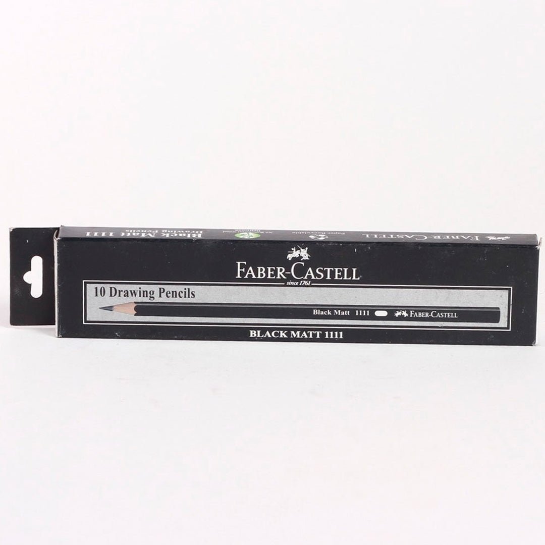 Faber Castell  Black Matte Drawing  Pencils 8B