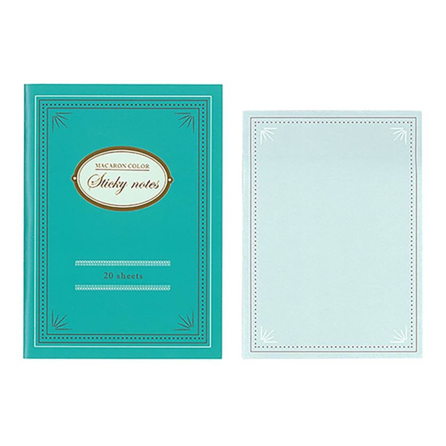 Macaron Color MOCHA Decorative Sticky Note Fancy Sticky Note Gift Tag Sticky Note Designphil Sticky Note | H92mm X W67 20 Sheets