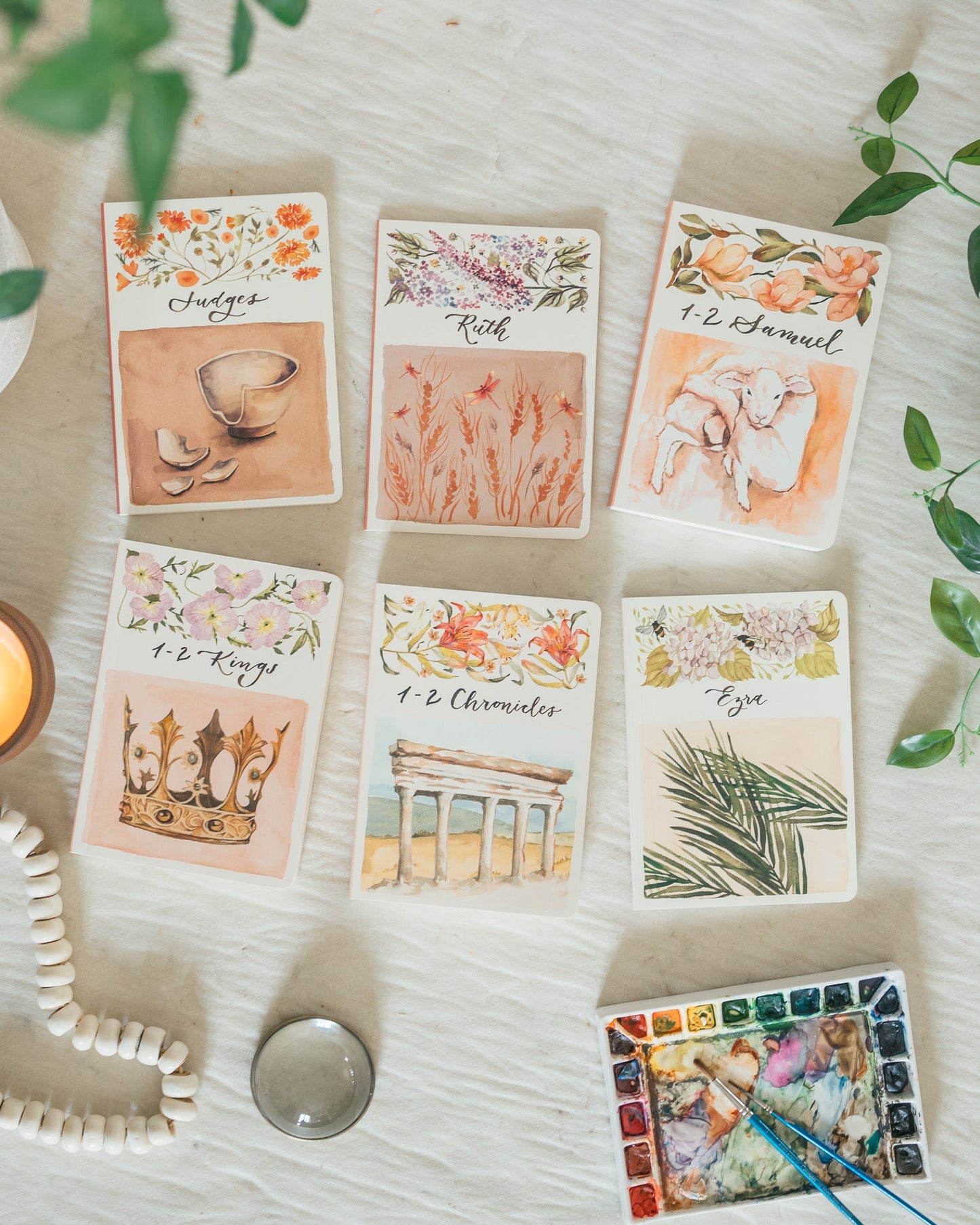 ESV Scripture Journal: Old Testament Set (Artwork by Ruth Chou Simons)